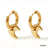 XINGX Earrings Stainless Steel Glossy Earrings - Lootquake