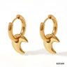 XINGX Earrings Stainless Steel Glossy Earrings - Lootquake