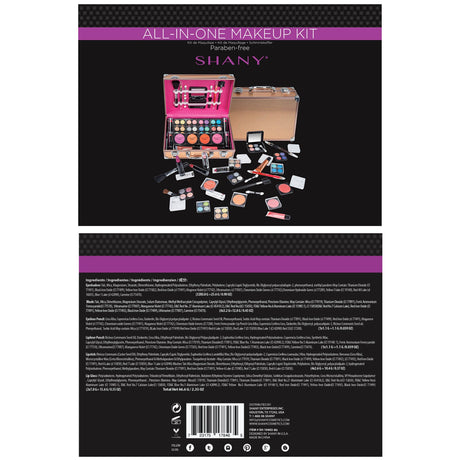 Carry All Makeup Train Case - Makeup Set-22