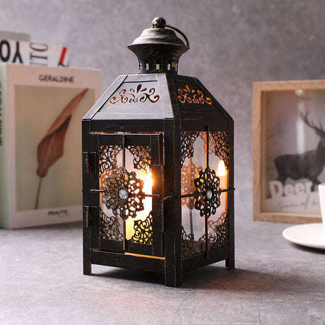 9.5" High Decorative Candle Lantern-2