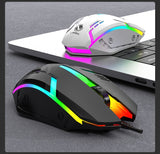 Ratón para juegos iluminado con cable S1