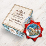 Bobcat Mercury Glass Ornament by G. DeBrekht - Wildlife Holiday Decor - 771026