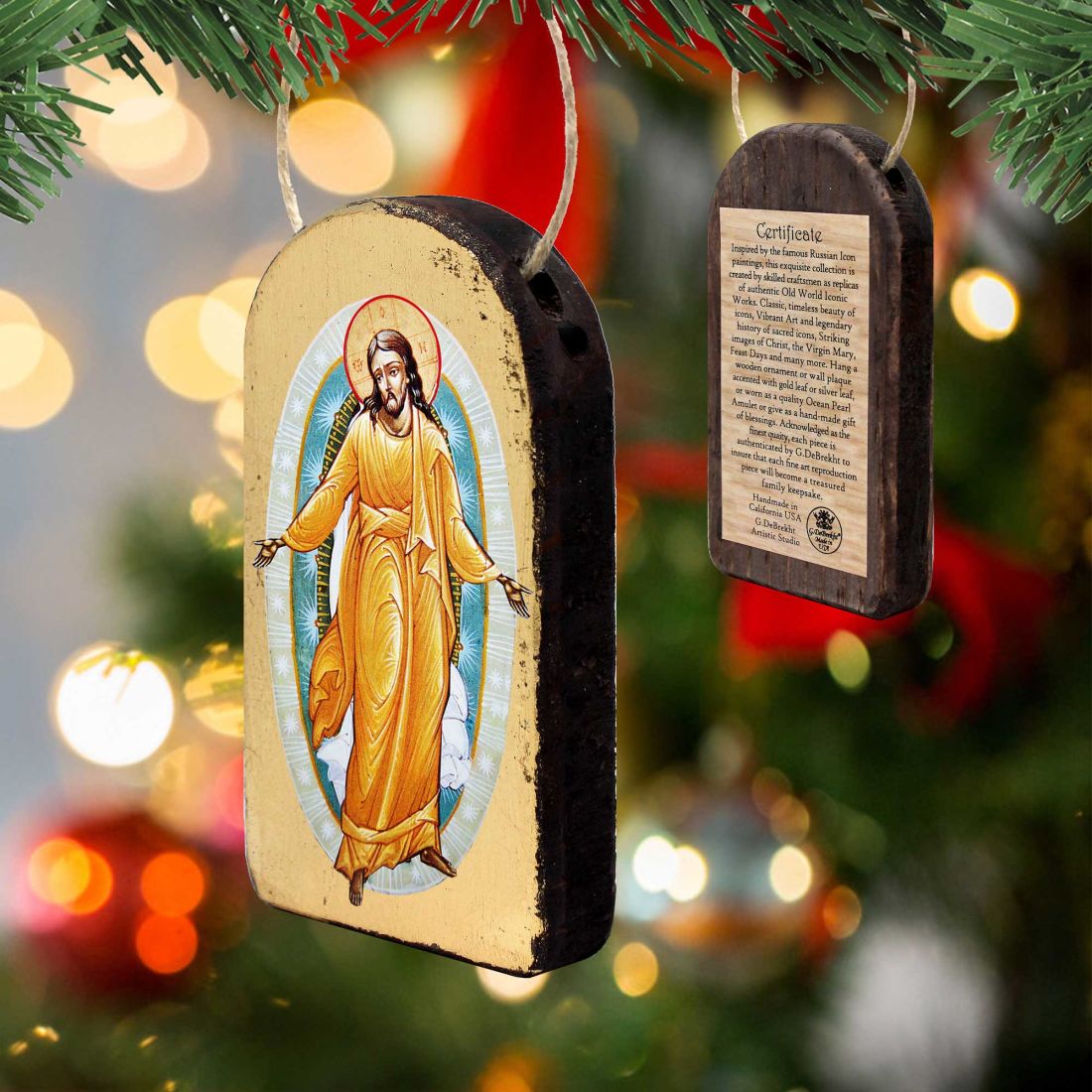 Adorno religioso cristiano de la Resurrección - Decoración inspiradora - 87059