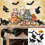 Brunhilda's Broom! Halloween Door Decor by Jamie Mills-Price - Thanksgiving Halloween Decor - 8457411H