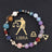 Twelve Constellation Constellation Bracelet Natural Stone Cut Color - Lootquake