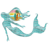 Mermaid Coastal Door Decor by G. DeBrekht - Coastal Holiday Decor - 8198514H