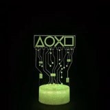 3D LED RGB Gamer Light