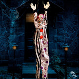NNETM Scary Clown Hanging Decoration Halloween Horror Prop