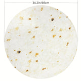 Couverture bébé en flanelle douce 285 g/m², motif tortilla – Le cadeau idéal pour une baby shower ! Cadeau d'Halloween ou de Noël.