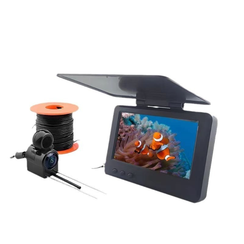 Set de pesca profesional de 1 pieza: cámara HD, soporte ajustable y monitor de cebo | Kit completo para pescadores | Varios tamaños (3,8-2 m). Regalo ideal para festivales, la mejor opción para los amantes de la pesca.