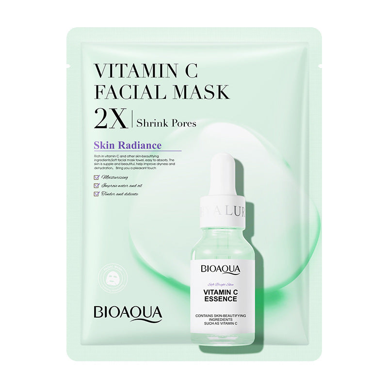Collagen Face Mask Moisturizing Firming Face Sheet Mask Hyaluronic Acid Facial Masks Beauty Skin Care Gel Skin Care - Lootquake
