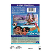 Moana/Moana 2 Movie Collection (DVD) Disney Action & Adventure - Lootquake