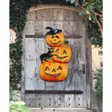 Calabazas apilables aterradoras para Halloween, decoración para puerta de G. DeBrekht - Decoración de Halloween para Acción de Gracias - 8158415H
