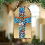 Jesus Cross Religious Christian Sacred Icon Ornament - Inspirational Icon Decor - 87030