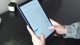 Tablette Android 12 10 pouces : processeur quad-core, 32 Go de stockage ROM (extensible jusqu'à 1 To), 2 Go de RAM, écran IPS HD 1280 x 800, appareil photo 2 MP + 2 MP, batterie 6 000 mAh, double caméra HD, Wi-Fi 6