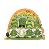 Decoración navideña para puerta con gnomo de San Patricio, de Susan Winget - Decoración celta - 8471110H-SW