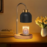Adjustable Height Dimmable Candle Lamp Warmer With Timer Compatible With Large Jar Candles No Flame Scented Candle Wax Warmer With 2 Bulbs Mothers Day Gift Bedroom Home Decor