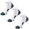 3Pair Professional Fitness Sports Socks Towel Bottom Non-Slip Running Socks Men Women Short Quick-Drying Basketball Training Sox