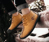 Men's Cotton Shoes - Winter Boots and Oxford Shoes