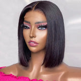 4-27 Highlight | 4-30 Highlight | Human Hair | Bob | Straight | Lace Front | Human Hair | Brazilian Short Bob Human Hair Wigs