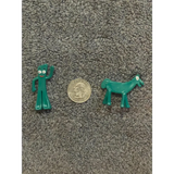 Vintage 1970s - 1980s Gumby and Pokey Figurines, Highly Collectible!