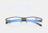 BrightVision 4-Pack Spring Hinge Anti-Blue Light Readers - Stylish Protection for Your Eyes
