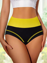 4 pcs High Waisted Tummy Tightening Women's Panties Fashionable Breathable Comfortable Shape Triangle Pants for Women