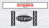 Crayons Iron On Transfer - DIY Iron-On Decals - All Ages & Sizes - Group Costume