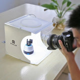 2 LED panels mini folding portable studio - Lootquake