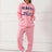 Women's Fashion Casual Printed Top Pants Set - Lootquake