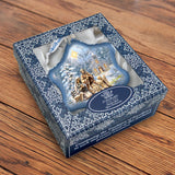 Nativity at the Chapel Glass Ornament by D. Gelsinger - Nativity Holiday Decor - 754-101-DG