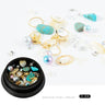 Popular Copper Round Rivets Nail Drill Ornaments