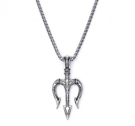 Sea King Trident Cross Border Necklace Pendant - Lootquake