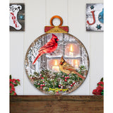 House Birds Holiday Door Decor by D. Gelsinger - Christmas Decor - 8421126H-DG