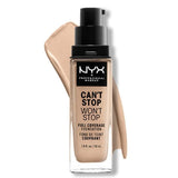 NYX Makeup Can't Stop Won't Stop 24hr Liquid Foundation