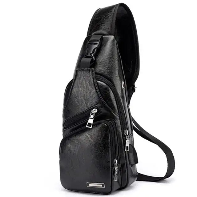 Waterproof casual one-shoulder messenger bag - Lootquake