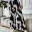 Ladies' Printed Comfortable And Fashionable Casual Wide Leg Pants - Lootquake