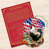 Morning in America Wooden Ornaments by Gelsinger - American Patriotic Decor - 8467104-DG