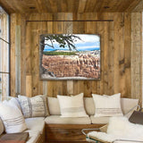 Canyon Tree View Art Wooden Wall Art by Nature Wonders - Nature Wildlife Decor  - 95281B