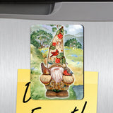 Autumn Gnome Refrigerator Wooden Magnets