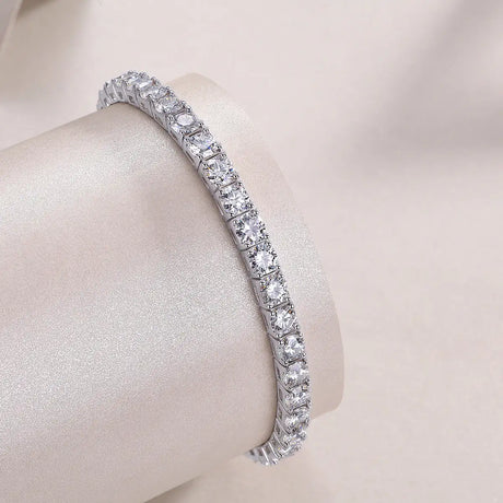 Gravitation Luxury Fashion Mossan Diamond S925 Silver Bracelet - Lootquake