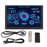 PC CPU Data Monitor 5in IPS USB C TYPE C Temperature Display PC CPU GPU RAM Data Monitor - Lootquake