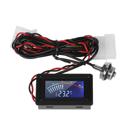 PC Water Cooling System Pointer Display Thermometer Temperature Meter - Lootquake