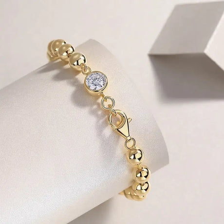 Luxury Fashion Mossan Diamond S925 Silver Bracelet Comparable To Natural Diamonds - Lootquake
