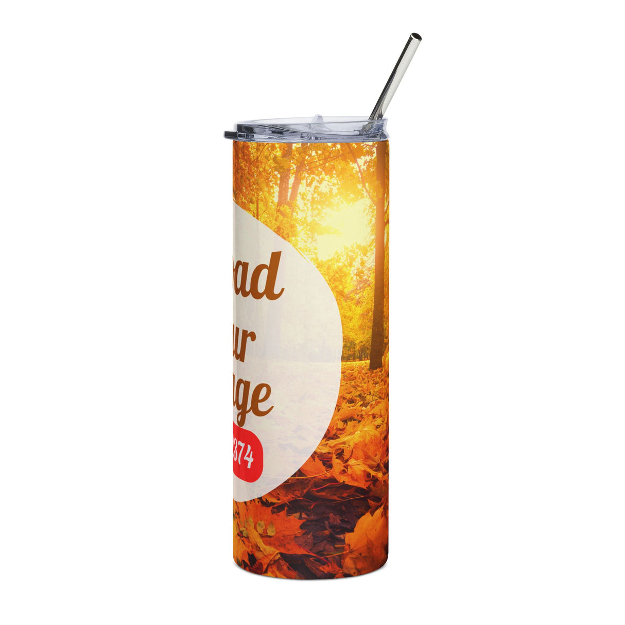 Vaso de acero inoxidable personalizado de 20 oz: artículos para beber personalizables para viajeros, amantes del café, regalos para ella, decoración de otoño, [...]