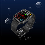 Waterproof Sports Watch Temp Heart Rate