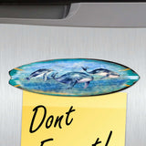 Ocean Style Surfboards Decorative Wooden Magnets Set of 6 by G. Debrekht - Coastal Decor - 8090067G-S6