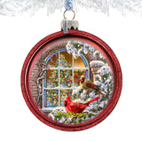 Christmas Window Glass Ornament by D. Gelsinger - Christmas Décor - 71110-2-1318