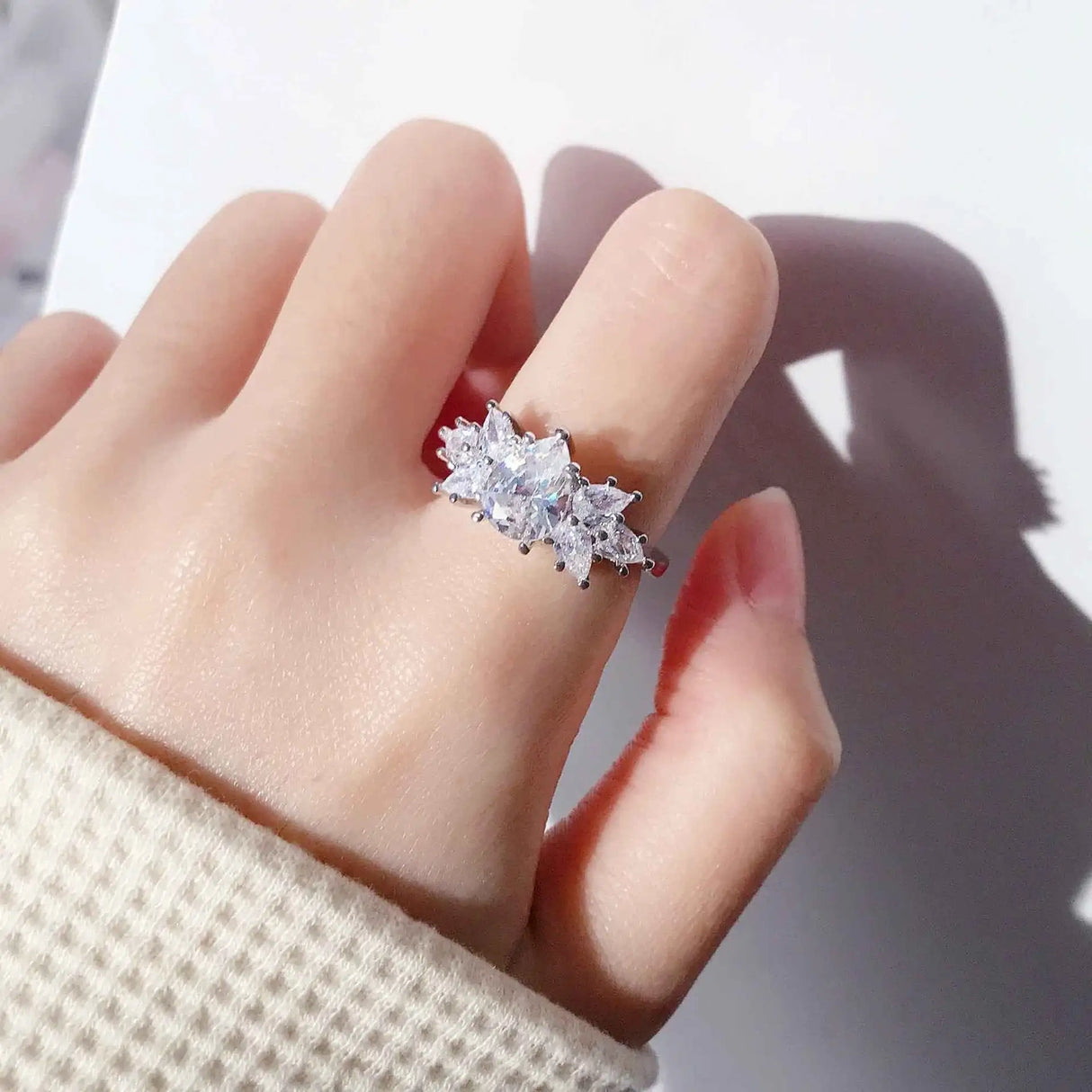 Trendy Cool Special-interest Design Sterling Silver Fashion Ring - Lootquake