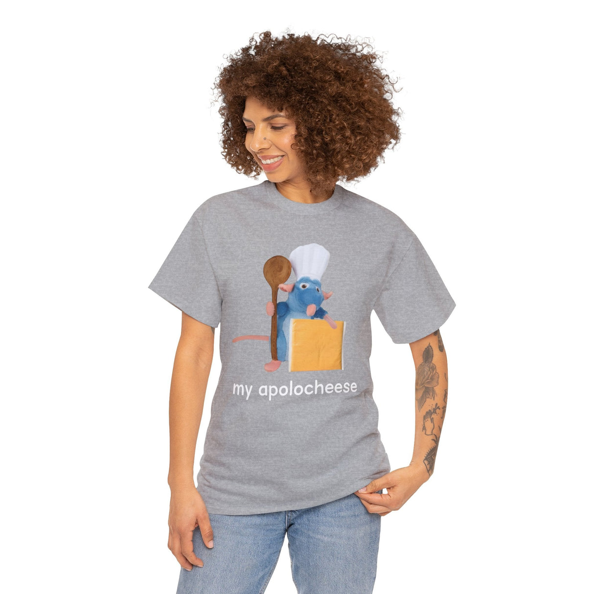 My Apolocheese Rat Plush Cheese Meme Shirt – Funny Ironic Tee for Rat Lovers